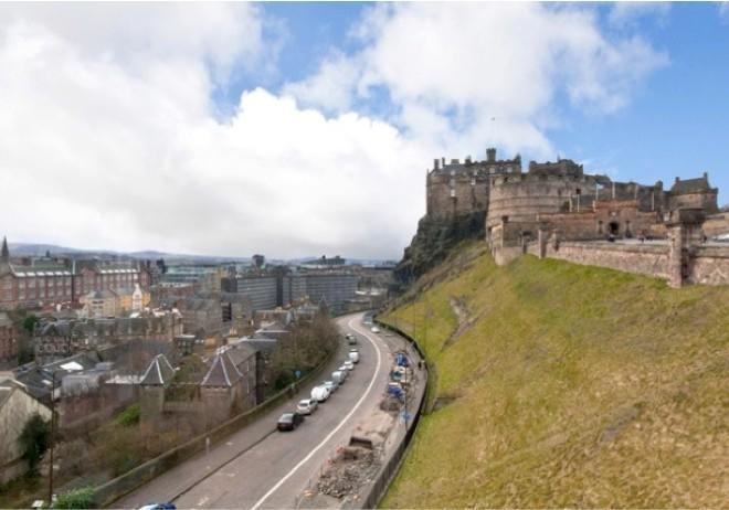 The Castle Esplanade Residence Edinburgh Kültér fotó